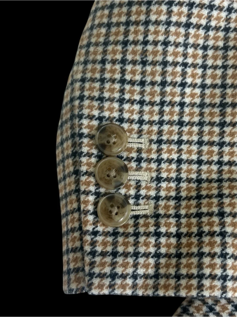 J. Crew Checked Wool-Blend Blazer in Gray and Blue